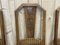 Art Deco Chairs in Walnut and Skai Seats, 1930s, Set of 4, Image 10