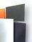 Specchi da parete postmoderni neri e arancioni attribuiti a Ettore Sottsass, anni '80, set di 2, Immagine 9