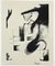 Georg Muche, Mask, Depth Movement to the Left, 1916, Bauhaus, Catalog Raisonné 2