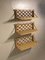 Shelving Units attributed to Adrien Audoux & Frida Minet, France, 1950s, Set of 3, Image 1