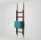 Mid-Century Italian Wall Unit in Teak, 1950s, Image 9