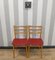 Kitchen Chairs in Red, 1950s, Set of 2 7