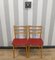 Kitchen Chairs in Red, 1950s, Set of 2, Image 7