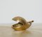 Vintage Whale-Shaped Brass Ashtray, 1950s 1