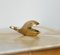 Vintage Whale-Shaped Brass Ashtray, 1950s, Image 4