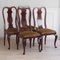 Vintage Dining Room Chair Set from Ludwig, Set of 4 4