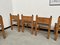 Modern Pine Chairs, 1970s, Set of 6 11