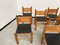 Moderne Stühle aus Kiefernholz, 1970er, 6er Set 25