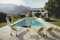 Slim Aarons, Palm Springs Pool, stampa fotografica in edizione limitata, anni '80, Immagine 1