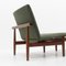 Lounge Chair and Ottoman Japan Series by Finn Juhl for France & Søn / France & Daverkosen, 1960s, Set of 2 9