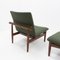 Lounge Chair and Ottoman Japan Series by Finn Juhl for France & Søn / France & Daverkosen, 1960s, Set of 2 8