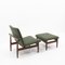 Lounge Chair and Ottoman Japan Series by Finn Juhl for France & Søn / France & Daverkosen, 1960s, Set of 2 4