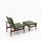 Lounge Chair and Ottoman Japan Series by Finn Juhl for France & Søn / France & Daverkosen, 1960s, Set of 2, Image 4