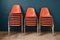 Stackable Chairs in Orange Fiberglass by Charles & Ray Eames for Herman Miller, 1960s, Set of 40, Image 5