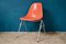 Sedie impilabili in fibra di vetro arancione di Charles & Ray Eames per Herman Miller, anni '60, set di 40, Immagine 1