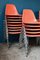 Stackable Chairs in Orange Fiberglass by Charles & Ray Eames for Herman Miller, 1960s, Set of 40 6