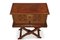 Maurische Messing & Hartholz Box auf Klappbarem Messingbeschlagenem Ständer, 1890er 1