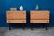 Vintage Scandinavian Nightstands, 1960s, Set of 2 3