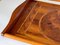Art Deco Wood Marquetry Tray, France, 1940s 5