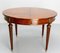 French Round Extending Dining Table, 1960s 6