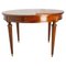 French Round Extending Dining Table, 1960s, Image 1