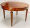 French Round Extending Dining Table, 1960s, Image 5