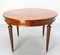 French Round Extending Dining Table, 1960s 2
