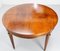 French Round Extending Dining Table, 1960s 4