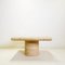 Travertine Side Table attributed to Angelo Mangiarotti for Up and Up, Image 6