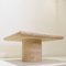 Travertine Side Table attributed to Angelo Mangiarotti for Up and Up, Image 7
