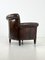 Fauteuil Club Vintage en Cuir de Mouton 18