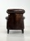 Fauteuil Club Vintage en Cuir de Mouton 16