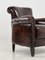 Fauteuil Club Vintage en Cuir de Mouton 20