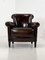 Fauteuil Club Vintage en Cuir de Mouton 1