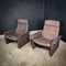 Vintage DS55 Leather Armchairs from de Sede, Set of 2 2