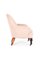 Victorian Pink Chair with Button Back 3