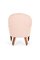 Victorian Pink Chair with Button Back, Image 5