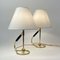 Adjustable Brass and Bakelite Wall and Table Lights 306 attributed to Kaare Klint, 1950s 5