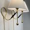 Lampade da parete e da tavolo regolabili in ottone e bachelite 306 attribuite a Kaare Klint, anni '50, Immagine 14