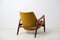 Scandinavian Seal Lounge Chair in Teak by Ib Kofod Larsen, 1950s, Image 4