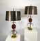 Fractal Table Lamps attributed to Maison Charles, 1970, Set of 2 11