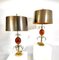 Fractal Tischlampen von Maison Charles, 1970, 2er Set 2