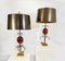 Fractal Tischlampen von Maison Charles, 1970, 2er Set 3