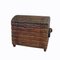 Wooden Carved Black Forest Log Box, 1890s 2