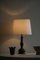 Lámpara de mesa danesa Art Déco atribuida a Just Andersen, años 20, Imagen 4