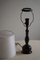 Lámpara de mesa danesa Art Déco atribuida a Just Andersen, años 20, Imagen 9