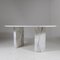 White Carrara Marble Dining Table, 1970s 8