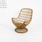 Large Single Bamboo Armchair, 1970s 5