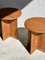 Tavolini da caffè brutalisti in legno, anni '70, set di 2, Immagine 2