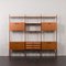 Mid-Century Italian Free-Standing Wall Unit in Teak and Rosewood, 1960s 1